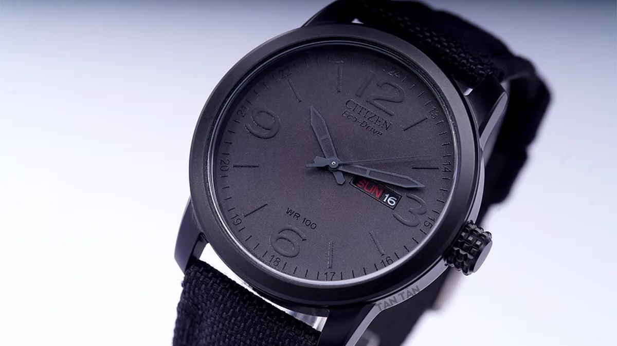 Đồng Hồ Nam Citizen Dây Vải Nato BM8475-00F – Mặt Xám - Biểu Tượng Của Phong Cách Hiện Đại