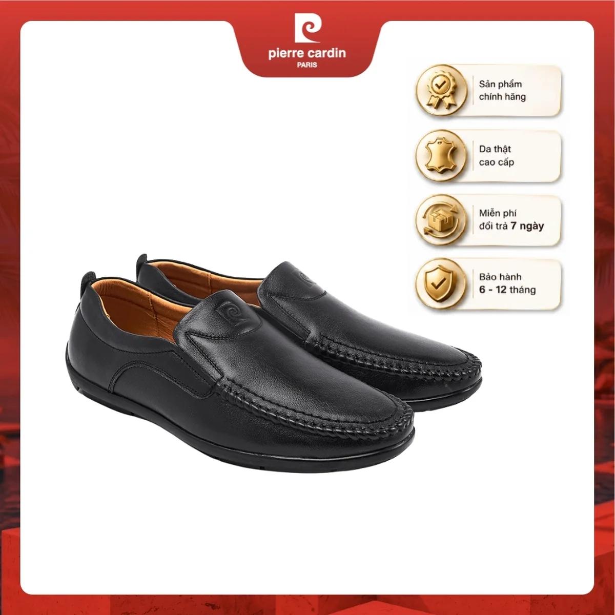 Giày Lười Pierre Cardin Mã 800: Bản Nâng Cấp Da Ý Có Đáng Tiền?