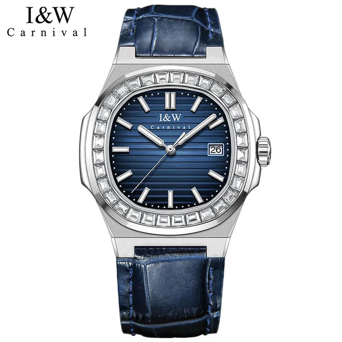 Đồng Hồ I&W Carnival IW721 Dây Da Máy Cơ: Vì Sao Hút 3000 Tim?