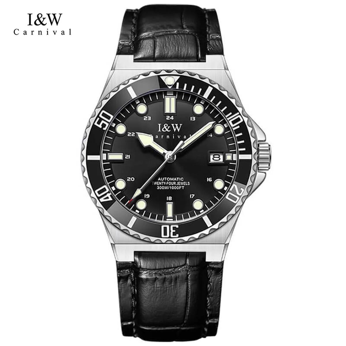 Review Đồng Hồ I&W Carnival IW726 Dây Da: 184 Lượt Mua Nói Gì?