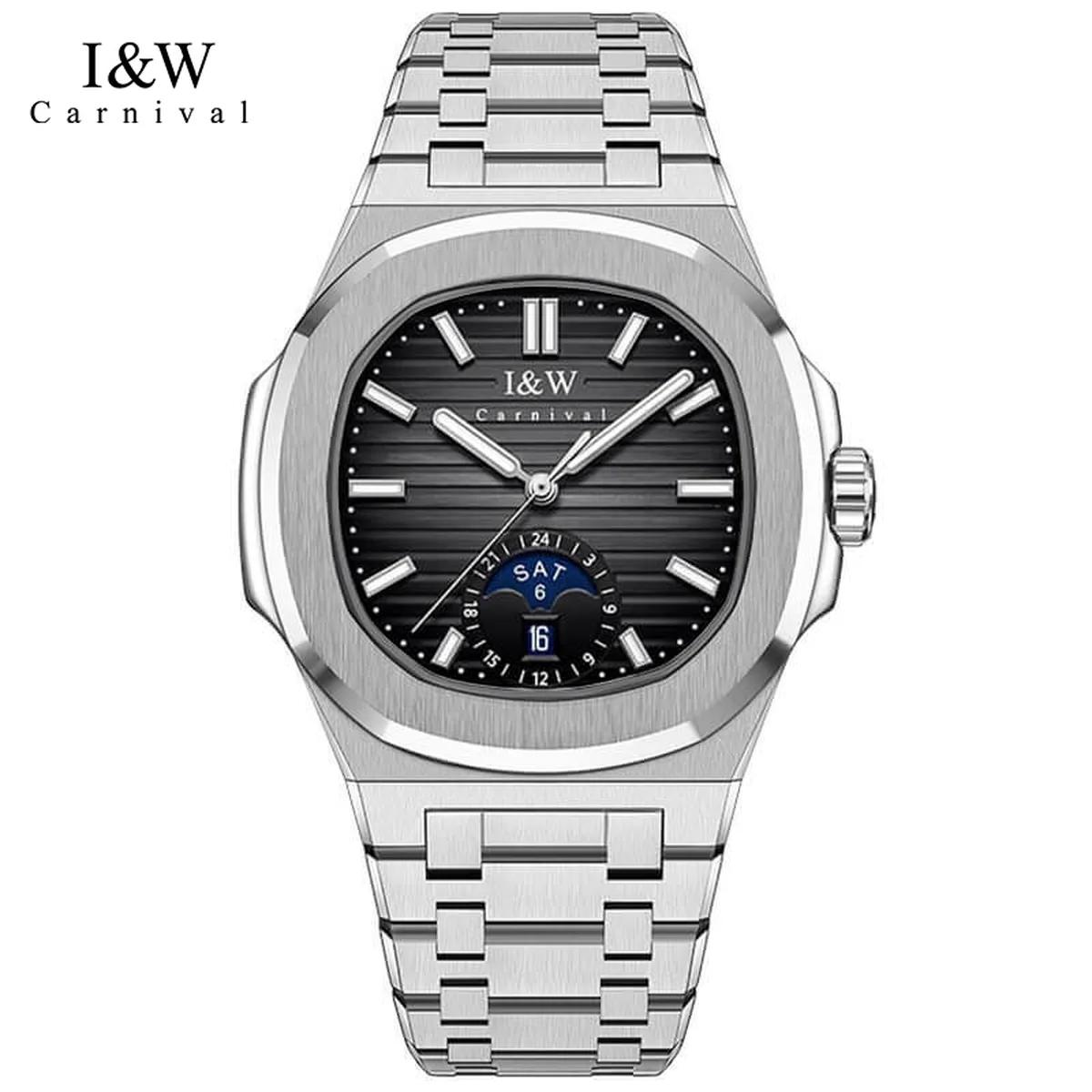 Đồng Hồ I&W Carnival IW735 Dây Thép: Quà Tặng Chàng Đáng Tiền?