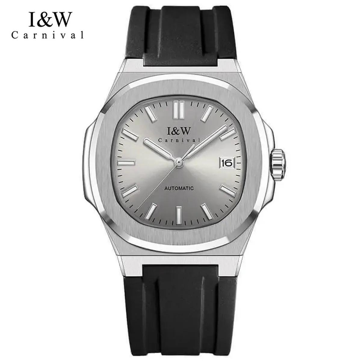 Review Đồng Hồ I&W Carnival IW750 Dây Cao Su: Máy Cơ Đáng Mua?