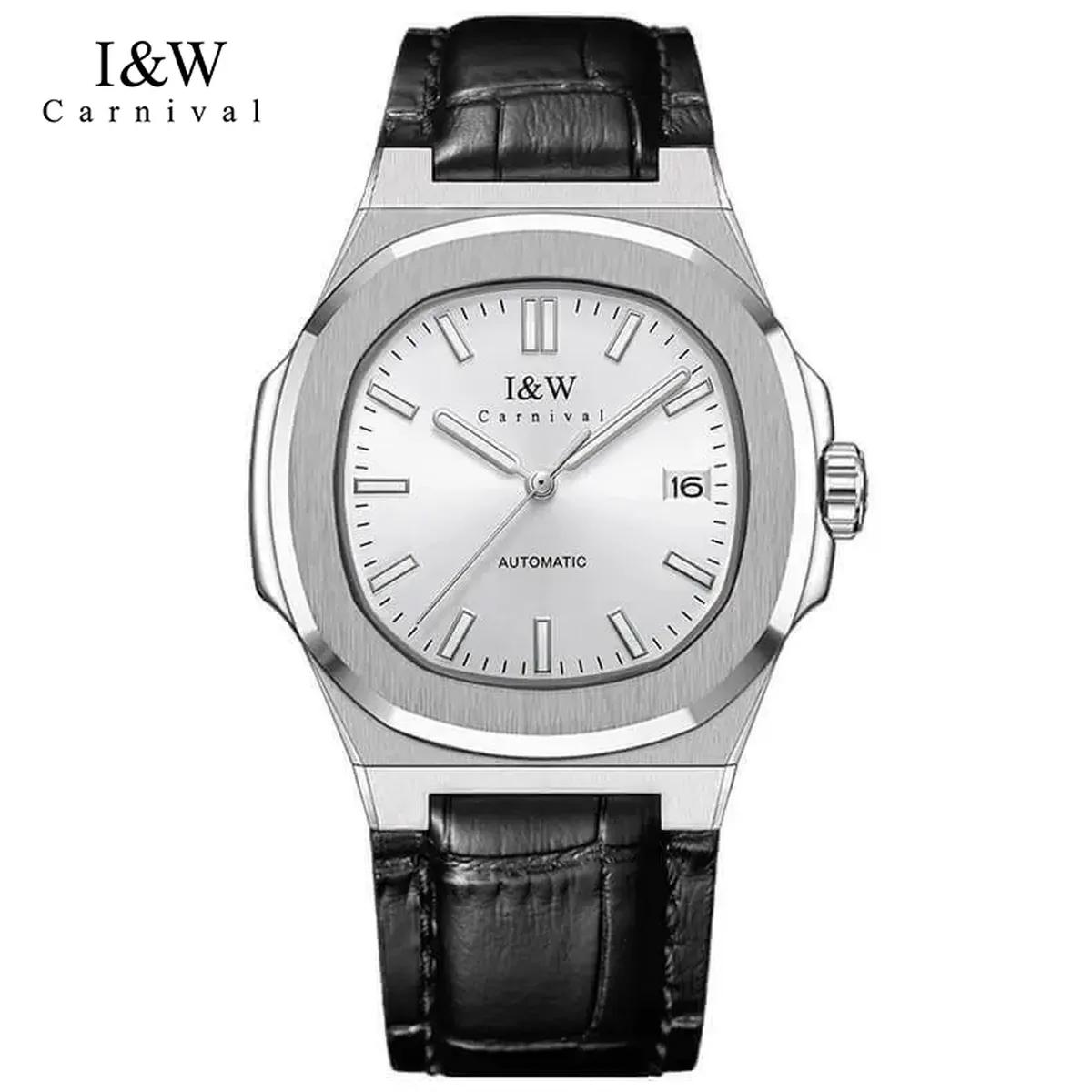 Review I&W Carnival IW750 Dây Da: Máy Cơ Seiko Giảm Gần Nửa Giá?