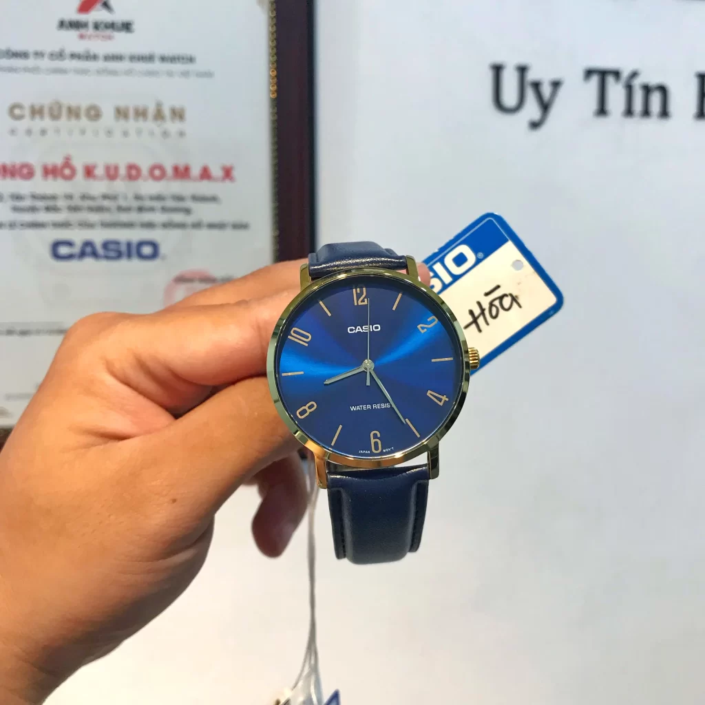 Đánh giá đồng hồ Casio Nam MTP-VT01GL-2B2UDF1: Ưu điểm, nhược điểm và thông tin sản phẩm chi tiết