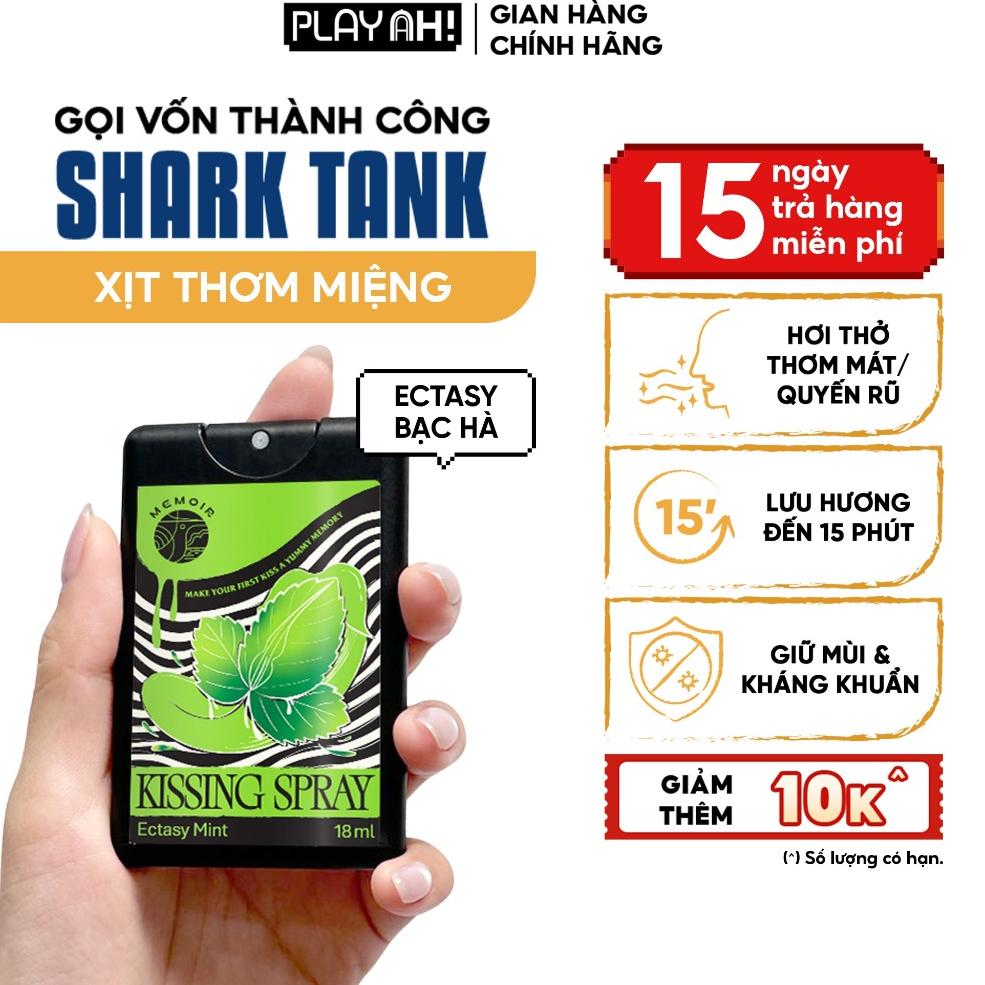 Xịt Thơm Miệng Kissing Spray PlayAh! Memoir 18ml