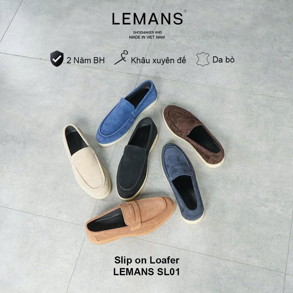 Giày Lười Nam Lemans SL01.3: Đế Êm, Bảo Hành 2 Năm, Có Đáng Mua?