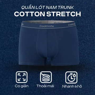 Combo 5 quần lót nam Coolmate Trunk Cotton (ảnh 3, nhiều góc chụp)