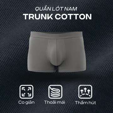 Combo 5 quần lót nam Coolmate Trunk Cotton (ảnh 4, nhiều góc chụp)