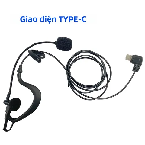 Tai nghe móc tai cổng Type-C đi kèm EJEAS V4C Plus