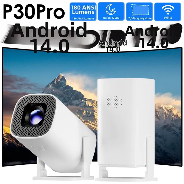 Máy chiếu thông minh P30 Pro 4K listing thứ hai bán trên Lazada
