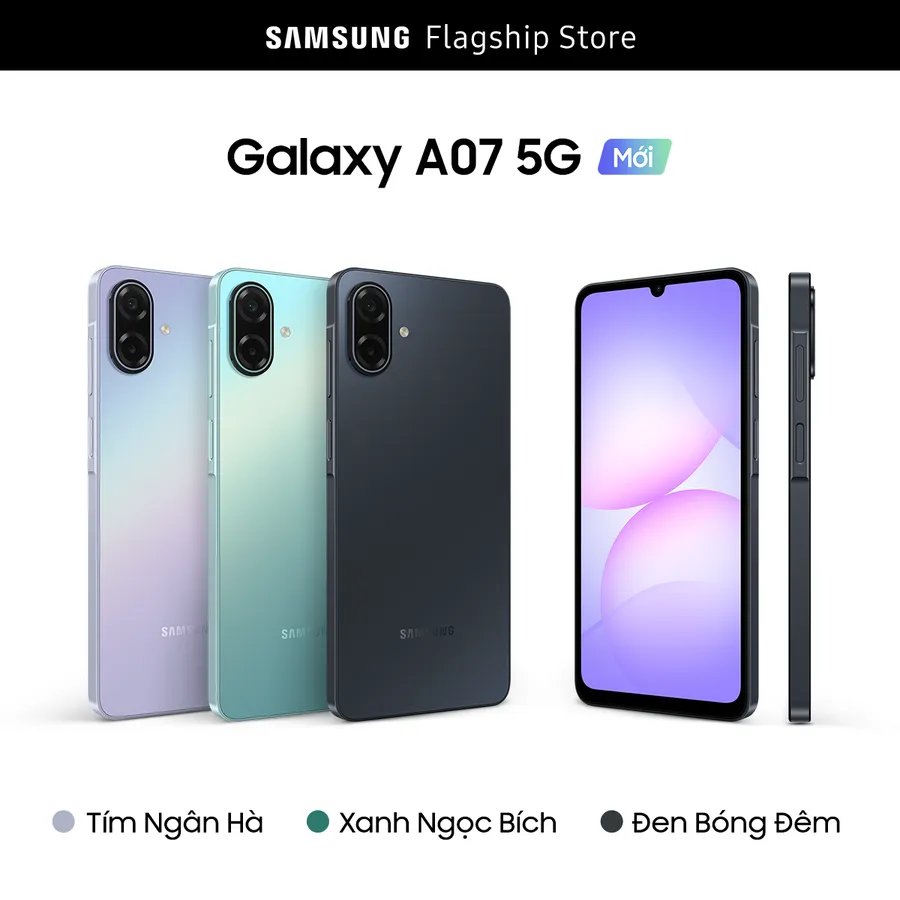 Điện Thoại Samsung Galaxy A07 5G 4GB/128GB (SAMSUNG Flagship Store)