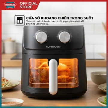 Nồi chiên không dầu Sunhouse SHD4032 (ảnh 4, nhiều góc chụp)
