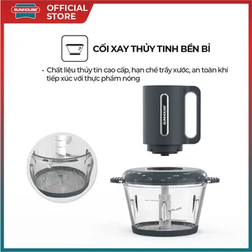 Máy xay thịt Sunhouse SHD5403 (ảnh 5, nhiều góc chụp)