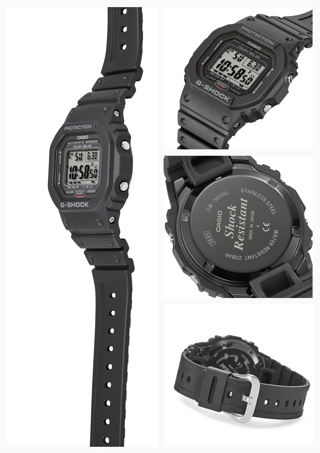 đồng hồ G-Shock GW5000U-1 của Casio