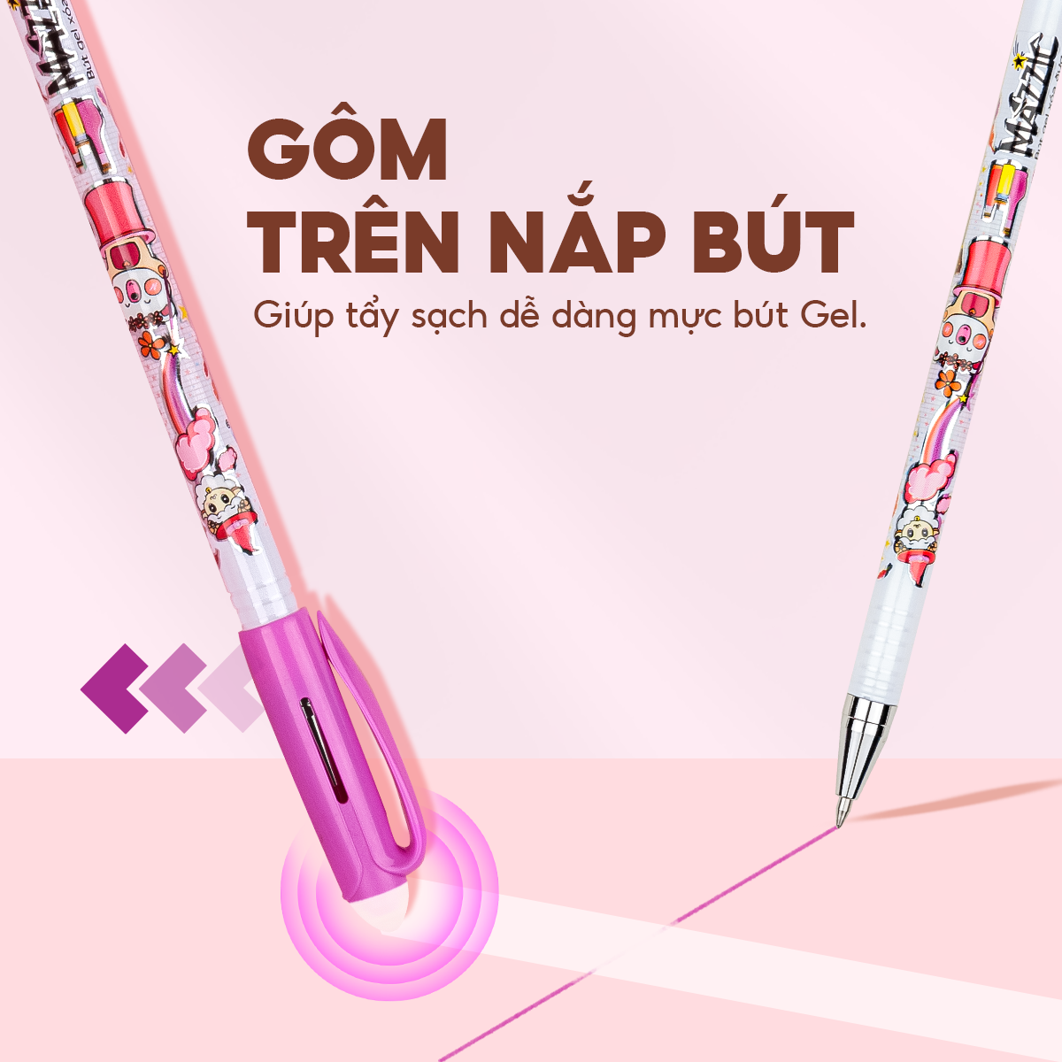 Bút Gel Thiên Long - Giải Pháp Viết Mượt Mà và Tiện Lợi Cho Mọi Lứa Tuổi Bút Gel Thiên Long - Giải Pháp Viết Mượt Mà và Tiện Lợi Cho Mọi Lứa Tuổi